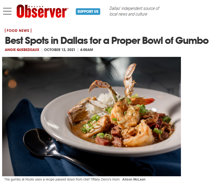 Dallas-area chef Tiffany Derry now offering a gumbo meal kit you